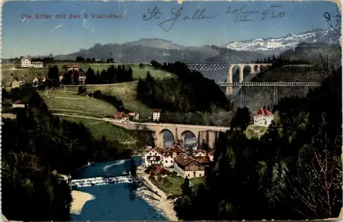 Sitterbrücken bei St. Gallen -200392