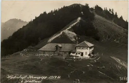 Wirtschaft Kreuzegg bei Wattwil -200232