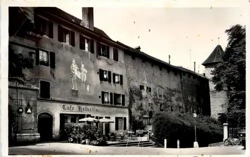 Murten - Morat - Cafe Helvetia -201992