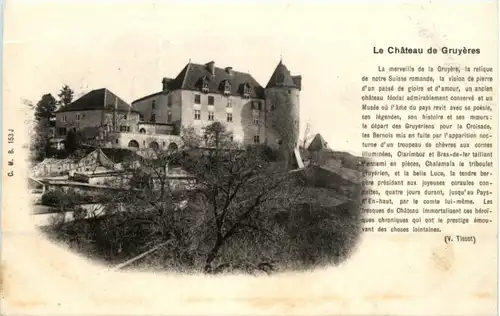 Le Chateau de Gruyeres -201778