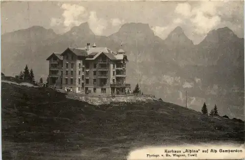 Kurhaus Alpina auf Alp Gamperdon -200938