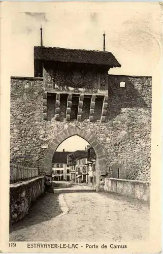 Estavayer le Lac - Porte de Camus -202104