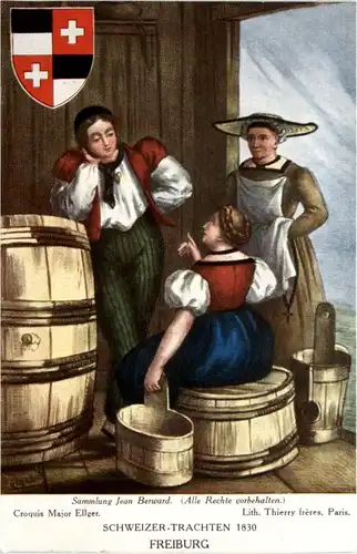 Fribourg - Schweizer Trachten -202190