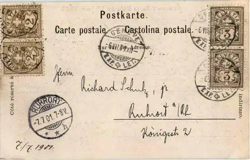 Geneve - Souvenir de la Fete 1901 -172422