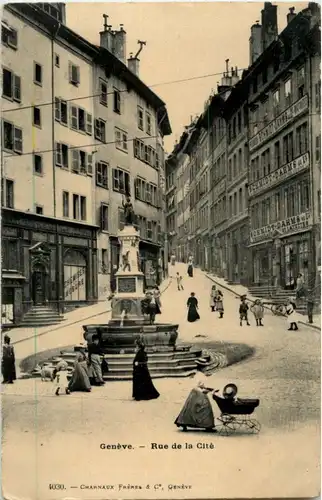 Geneve - Rue de la Cite -172802