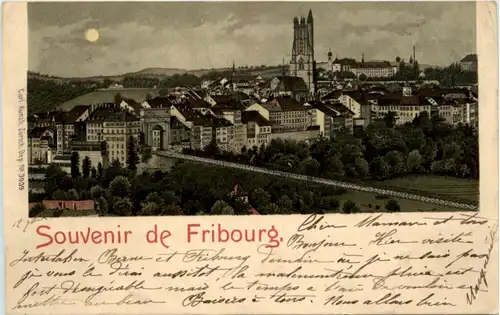 Souvenir de Fribourg - Litho -202094