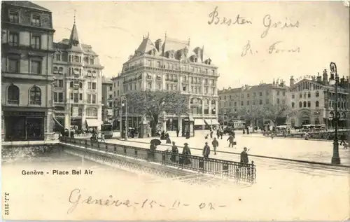 Geneve - Place Bel Air -172980