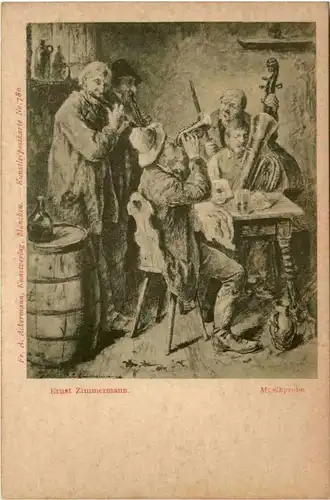 Ernst Zimmermann - Musikprobe - Ackermann Kunstverlag -203530