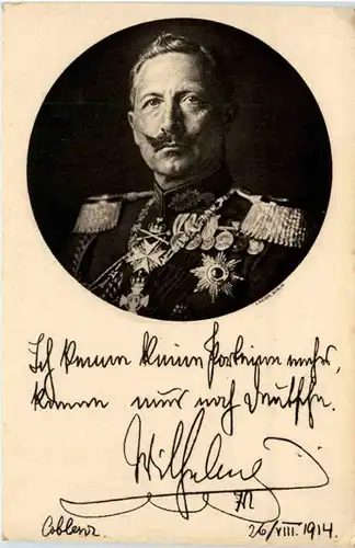 Kaiser Wilhelm II -203990