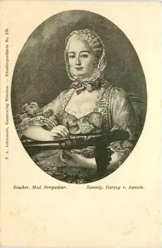 Boucher - Mad. Pompadour - Ackermann Kunstverlag -203744