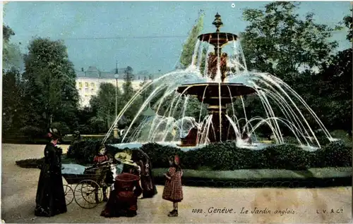 Geneve - Le Jardin anglais -173192