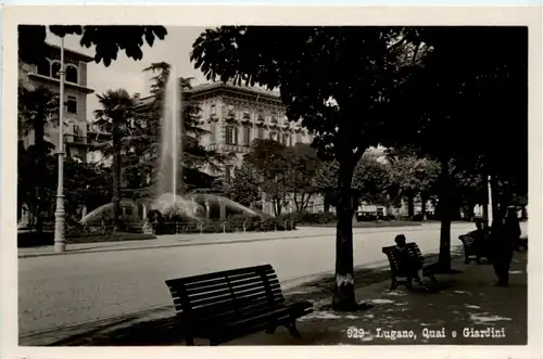 Lugano - Quai e Giardini -202346