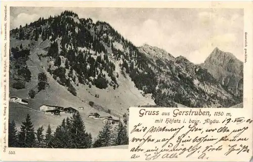 Gruss aus Gerstuben -88850