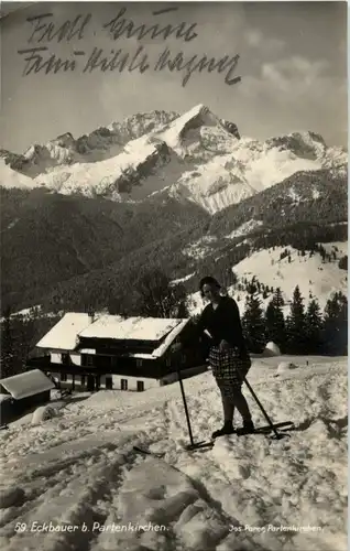 Eckbauer bei Partenkirchen - Ski -88876