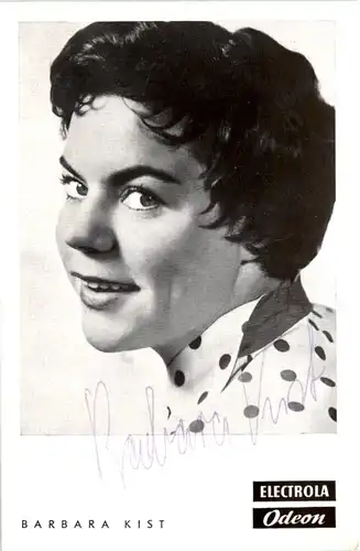 Barbara Kist mit Autogramm -202576