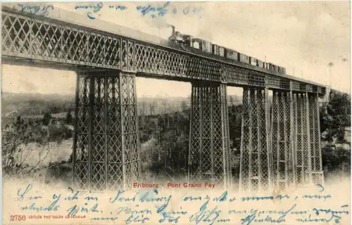 Fribourg - Pont Grand Fey -202072