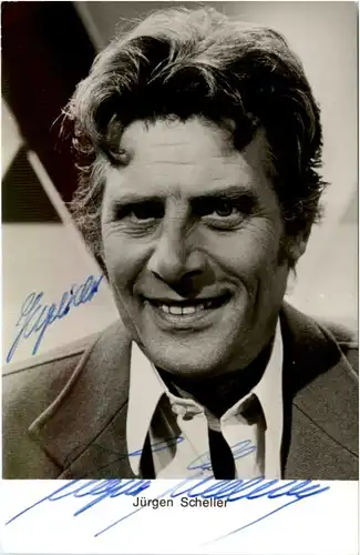 Jürgen Scheller mit Autogramm -202650