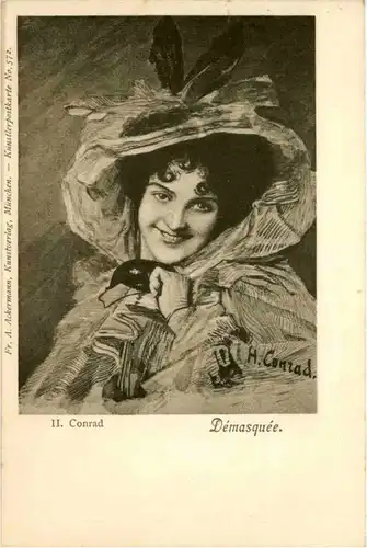 H. Conrad - Demasquee - Ackermann Kunstverlag -203602