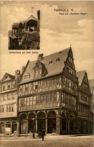 Frankfurt - Haus zur goldenen Waage -89044