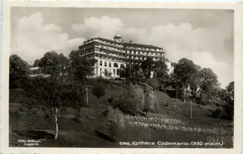 Lugano - Kurhaus Cademario -202290