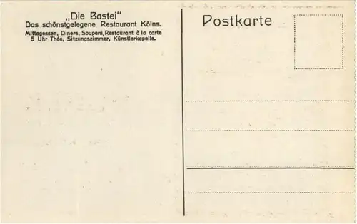 Köln - Die Bastei -89062