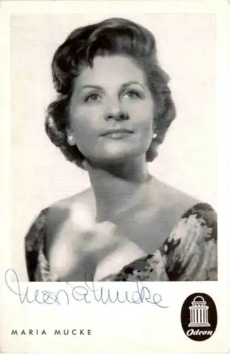Maria Mucke mit Autogramm -202742