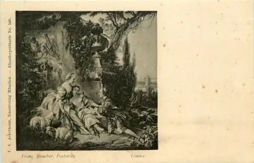 Franc. Boucher - Pastorale - Ackermann Kunstverlag -203488