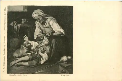 Murillo - Alte Frau - Ackermann Kunstverlag -203492