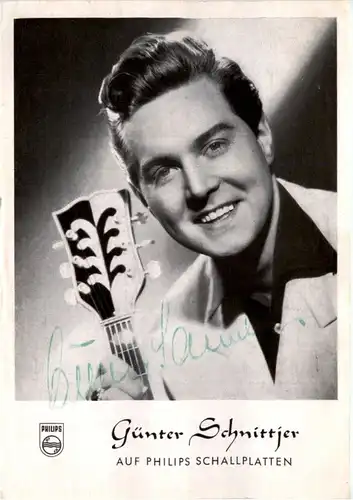 Günter Schnittjer mit Autogramm -202584