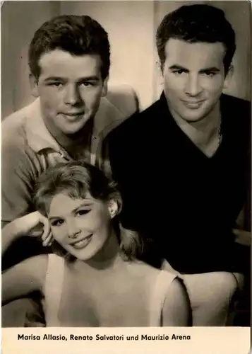 Marisa Allasio Renato Salvatori und Maurizio Arena -202978