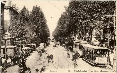 Marseille - Le Cours Belzunce - Tramway -90020