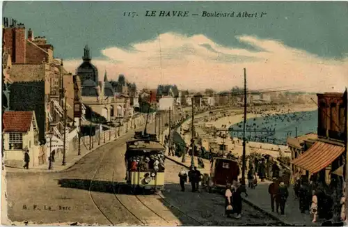 Le Havre - Boulevard Albert - Tramway -90076