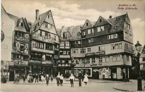 Frankfurt - Grosse Fischergasse -89052