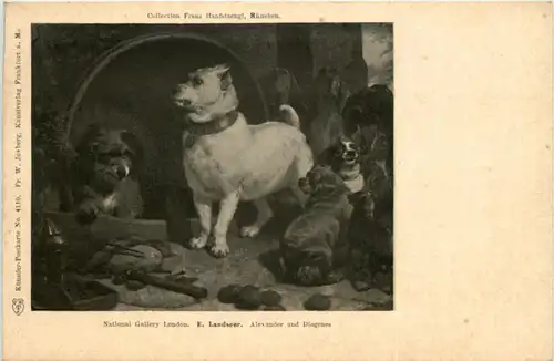 E. Landseer - alexander und Diogenes - Dog -203166