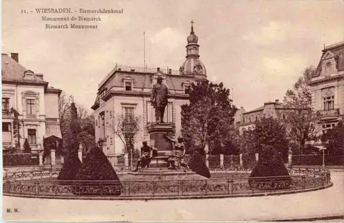 Wiesbaden - Bismarckdenkmal -89242