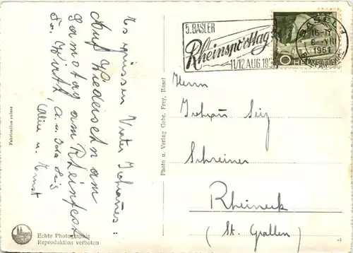 Basel - Kleinhüniger Rheinhafen -204030