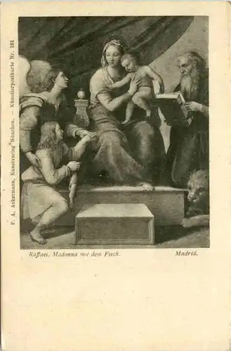 Raffael - Madonna mit dem Fisch - Ackermann Kunstverlag -203500