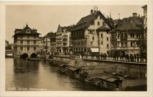 Zürich - Rathausquai -204586