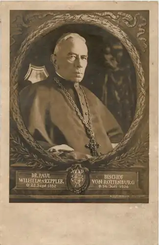 Dr. Paul Wilhelm von Keppler - Bischof von Rothenburg -89524