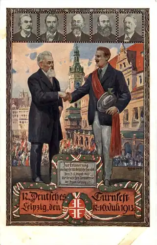 Leipzig - Deutsches Turnfest 1913 -89202