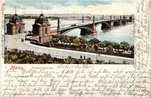 Mainz - Strassenbrücke -88870