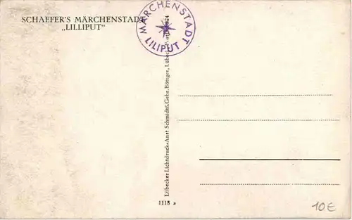 Berlin - Schaefers Märchenstadt Lilliput -89422