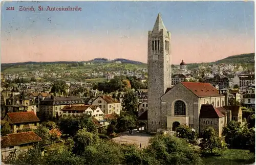 Zürich - St. Antoniuskirche -204922