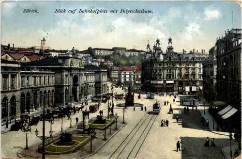 Zürich - Bahnhofplatz -204940