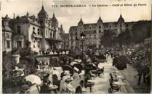Monte Carlo - Cafe et hotel de Paris -89906