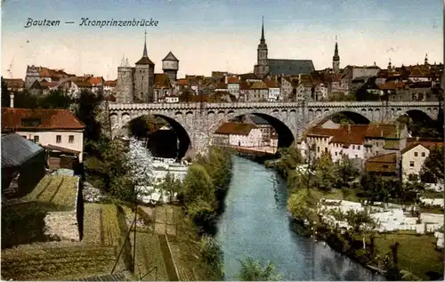 Bautzen - Kronprinzenbrücke -89552