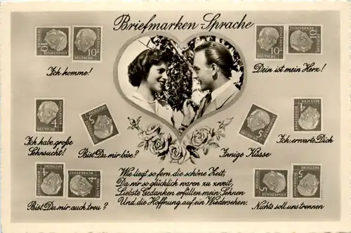Briefmarken Sprache -205218