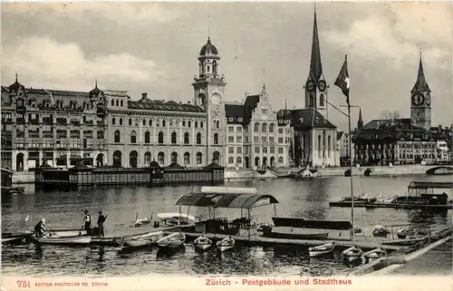 Zürich - Postgebäude -204898