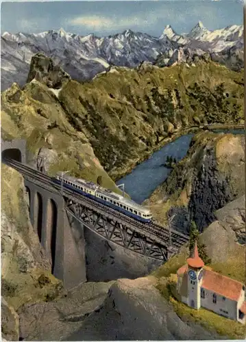 Zürich - Schweizer Alpenbahn - Eisenbahn -204108