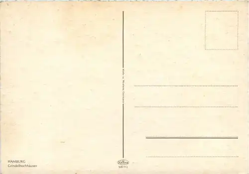Hamburg - Grindelhochhäuser -205466